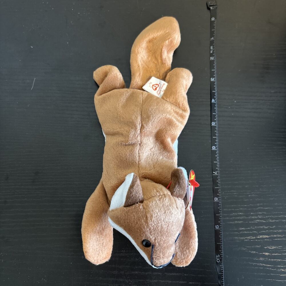 Ty Beanie Baby "Sly" the Fox - September 12 1996 Retired Vintage